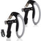 Faas Handtrainer - Verstelbare Handknijper 10-100 KG - Digitale Teller - Zwart (set van 2)