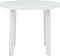 vidaXL - Tuintafel - 89 - cm - kunststof - wit