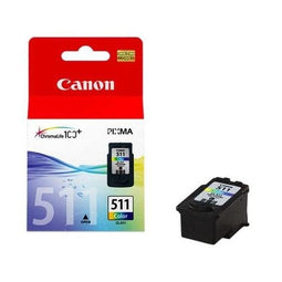 Canon CL-511 - Inktcartridge - 9 ml - Voor PIXMA MP240 en MP260