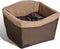PetSafe Happy Ride Booster Seat - Zitverhoger voor kleine honden - Verstelbaar en wasbaar - Bruin - Small