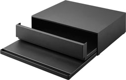 Yamazaki Tower - Uitschuifbare Keukenplateau en Lade - Flexibele opslag - Zwart