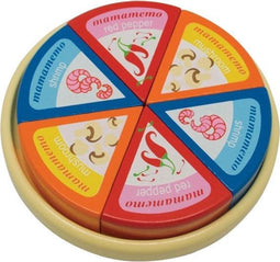 Mama Memo Kaasplankje Hout 10 Cm Multicolor