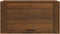 vidaXL - Wandschoenenkast - 70x35x38 - cm - massief - grenenhout - bruineiken