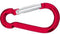 dörner + helmer 4815724 Karabijnhaak aluminium rood geanodiseerd 60 mm 20 stuk(s)