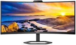 Philips 34E1C5600HE - Monitor - 34" gebogen VA 3440x1440 100Hz - Zwart