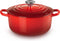 Le Creuset Braadpan Signature - Gietijzeren Braadpan - Ø 22 cm / 3,3 Liter - Kersenrood