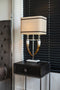 Richmond Interiors Nachtkastje Blackbone silver 1-lade (Black rustic)