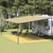 vidaXL - Tenttapijt - 400x800 - cm - HDPE - beige