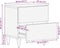 vidaXL - Nachtkastjes - 2 - st - 40x33x46 - cm - massief - mangohout - lichtgrijs