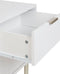 Nachtkastje met 2 lades SOHO Wit