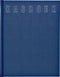Kasboek 165x210mm 192blz 2 kolommen blauw - 10 stuks
