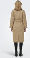 ONLY ONLEMMA NU COAT CC OTW - Dames Jas met Ceintuur - Maat XS