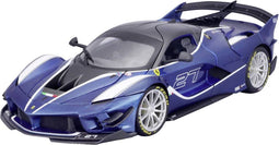 Bburago Ferrari R&P FXX-K EVO, blau #27 1:18 Auto
