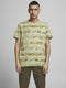 JACK&JONES JPRBLUDUST - Heren T-shirt - Gebloemde vintage all-over print - M (2021)
