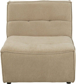 J-Line sofa grid - populierenhout/schuim - donkerbeige