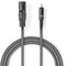 Nedis COTH15205GY15 - XLR-naar-RCA audiokabel - 150 cm - Grijs