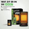 Travelhawk Elektrische Verwarming - Keramische Kachel - 950W - 3 Standen - Wit/Zwart