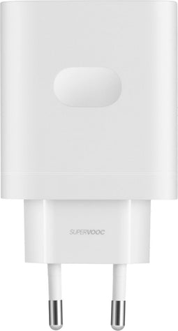 OPPO SUPERVOOC 80W - Power Adapter - Snelladen met USB-C - Wit