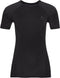 Odlo Performance Light - Dames Thermoshirt Korte Mouw Ronde Hals - Black - Maat S