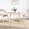 vidaXL - Tafelblad - ovaal - 100x50x2,5 - cm - massief - grenenhout