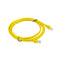 Stevige UTP-netwerkkabel categorie 5e Lanberg PCU5-20CC-0200-Y Geel 2 m