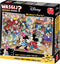 Wasgij Original - Disney - Mickey's Feestje! - 1000 stukjes puzzel - Multicolor