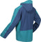 Regatta Highton Ii Outdoorjack Heren Marineblauw/turquoise Maat L