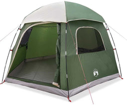 vidaXL - Familietent - iglo - 6-persoons - groen - waterdicht