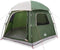 vidaXL - Familietent - iglo - 6-persoons - groen - waterdicht