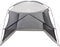 vidaXL - Camping - Muggennet - met - Deur - - - Grijs - - - 6-Persoons - - - Waterdicht