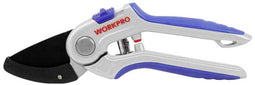 WorkPro WP332012 Aambeeldschaar Instelbare maaihoogte, Incl. opzetstuk voor gras en struiken