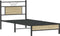 vidaXL - Bedframe - zonder - matras - hout - sonoma - eikenkleurig - 90x190 - cm