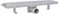vidaXL - Doucheafvoer - 2 - st - rechthoekig - golvend - 530x140 - mm - roestvrij - staal