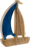 Decoratieve figuren Home ESPRIT Blauw Natuurlijk Mediterrane 17 x 2,5 x 25 cm