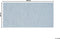 DERINCE - Laagpolig vloerkleed - Lichtblauw - 80 x 150 cm - Katoen