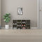 Schoenenbank 103x30x54,5 cm bewerkt hout grijs sonoma eiken