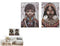 Set van 2 Schilderijen Canvas Afrikaanse 70 x 50 x 1,5 cm (6 Stuks)