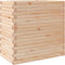 vidaXL - Plantenbak - 70x40x68,5 - cm - massief - grenenhout