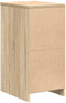 vidaXL - Garagekast - 40x51x85 - cm - massief - grenenhout - sonoma - eikenkleurig