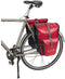 VAUDE Aqua Back Plus - Dubbele Fietstas - Waterdicht 51L - Rood (2 stuks)
