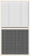 Livn Duoplissehor Plus - Raamhor en verduistering in één - Voor dakramen 134x160cm Wit