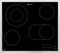 Bauknecht CHR 9642 IN - Keramische kookplaat - 4 kookzones - Zwart