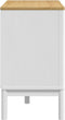 vidaXL - Ladekast - FLORO - massief - grenenhout - wit
