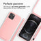iMoshion Hoesje Geschikt voor iPhone 12 Pro / 12 Hoesje Met Koord - iMoshion Siliconen hoesje met koord - Roze
