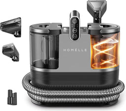 Homèlle P2000 - Tapijtreiniger - Verwarmbaar tot 60°C - 400W - 2-in-1 (1 stuk)