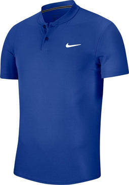 Nike Nkct Dry Polo Blade - Sportshirt Korte Mouw - Polyester - Game Royal/White - Maat L