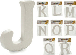 Pincello Letters Jklmnopqr Wit Polyestyreen 2,5 X 22 X 17 Cm (9 Stuks)