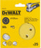 DeWalt DT3112-QZ - Schuurpapier - Hittebestendige harsbinding en Quick Fit klittenbandhechting - 125 mm (25 stuks)