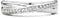 TI SENTO Dames Ring - 925 zilver - Zirconia wit - Maat 17.25 mm / maat 54 - 1953ZI