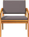 vidaXL - Tuinstoelen - 2 - stuks - 59,5x70,5x72,5 - cm - Massief - Acaciahout
